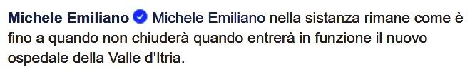 L'ospedale chiude? Mah ... L'ospedale chiude? Mah ...